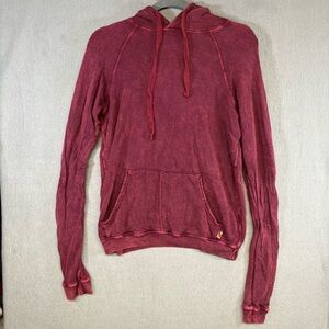 Free City Superfluff Burgundy hoodie Sz 2